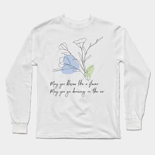 Blossom and Dancing Flower Long Sleeve T-Shirt